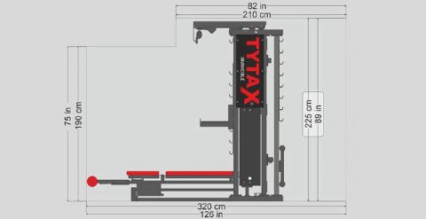 Многофункциональный силовой комплекс  Tytax T2-X