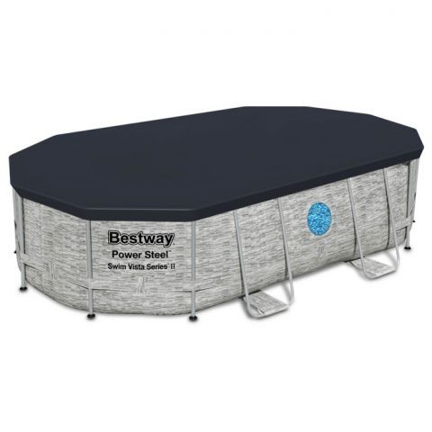 Бассейн каркасный Bestway Power Steel 488 x 305 x 107 см (56946)