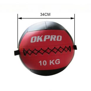 Медицинбол WallBall  OKPRO OK1221 10 кг