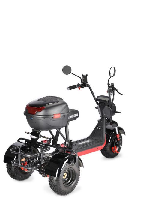 Электротрицикл WHITE SIBERIA TRIKE MINI 1500W