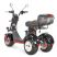Электротрицикл WHITE SIBERIA IKRA 5000W BLACK
