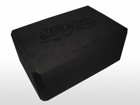 Блок для занятий йогой Original Fit.Tools Black Block