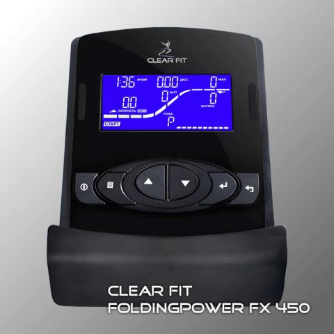 Складной эллиптический тренажер Clear Fit FoldingPower FX 450 (Выставочный экземпляр)  