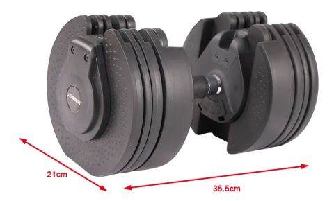 Гантель наборная 2,3-20 кг OKPRO OK1035B