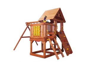 Игровая площадка "Green Hill" с балконом
