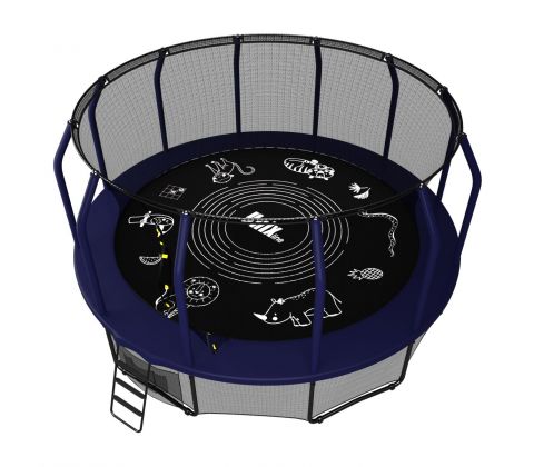 Батут Unix line 14 ft Supreme Game (Синий)