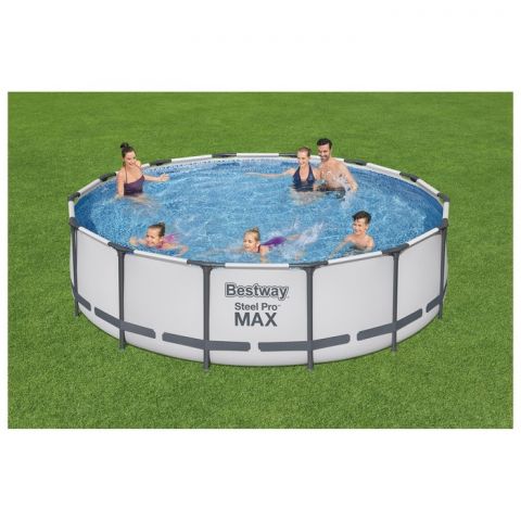 Бассейн каркасный Bestway Steel Pro MAX 427 x 107 см (56950)