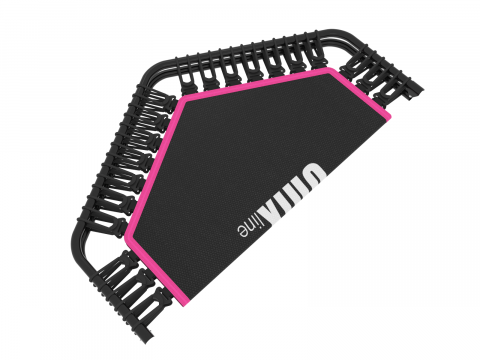 Батут UNIX Line FITNESS (130 cm) Pink