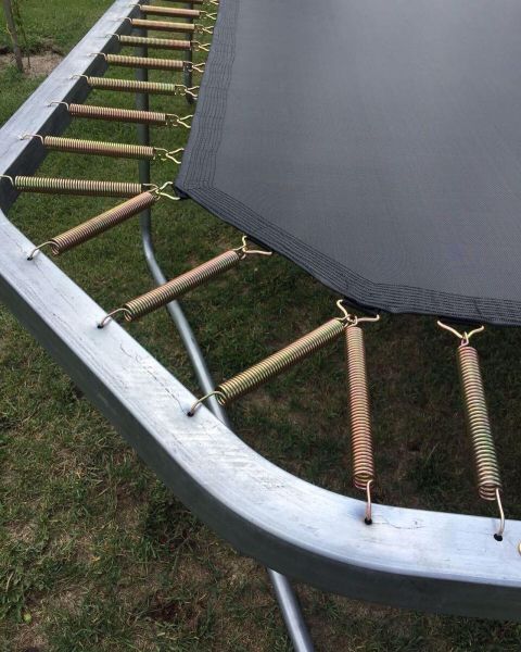 Батут Super Tramps Top Trampoline с защитной сетью и лестницей