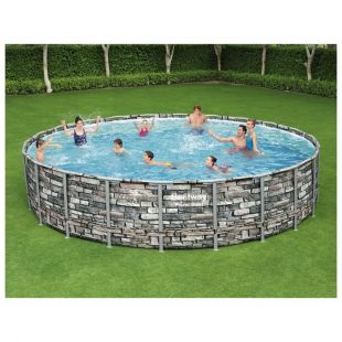 Бассейн каркасный Bestway Power Steel 671 x 132 см (56889)