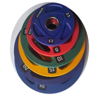 Диск полиуретановый Gymmaster ANA-011 25 кг