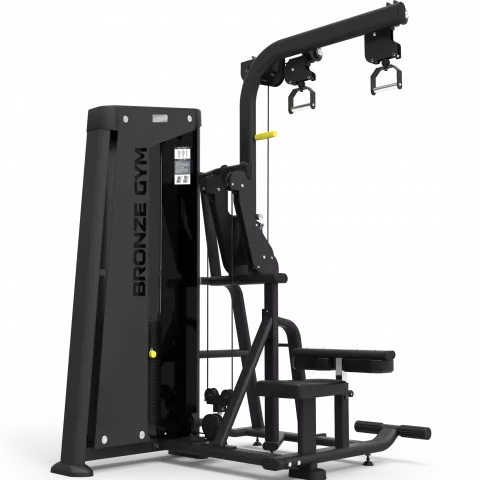 Вертикальная/горизонтальная тяга профессиональная BRONZE GYM NEO 89