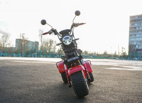 Электротрицикл WHITE SIBERIA IKRA 5000W RED