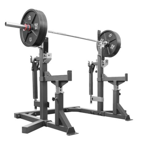 Скамья для жима олимпийская  домкратная / стойка для приседаний IPF Gymmaster SS-27
