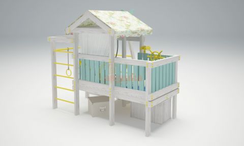 Игровой комплекс Савушка Baby 2 голубой