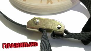 Кольца гимнастические Original Fit.Tools FT-CROSSRINGS 23,5 см