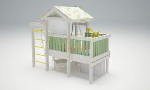 Игровой комплекс Савушка Baby 2 оливковый