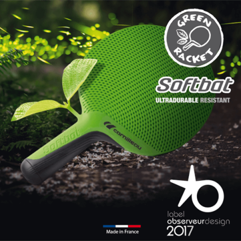 Ракетка для настольного тенниса Cornilleau Softbar (красный)