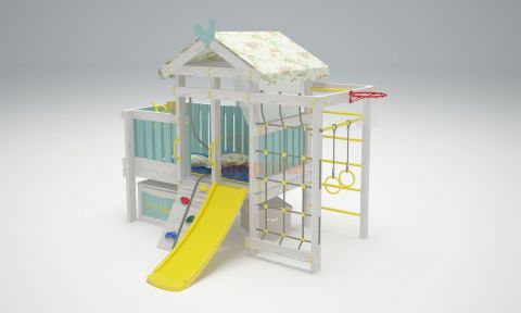 Игровой комплекс Савушка Baby 3 голубой