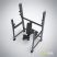 E-7051 Скамья для вертикального жима штанги (Olympic Seated Bench)