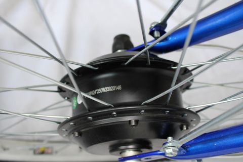 Электровелосипед GreenCamel Трайк-24 V3 (R24 350W 48V12Ah) 7 скор. есть царапины ЛКП