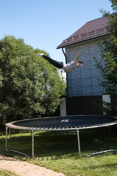 Батут Super Tramp 15' 4,6 метра с сеткой