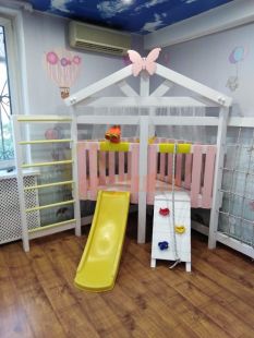 Игровой комплекс Савушка Baby 9 розовый