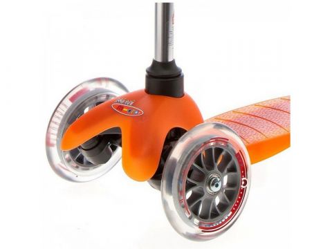 Трехколесный самокат Micro Mini оранжевый