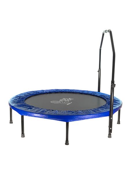 Батут для фитнеса ATLAS SPORT 122 см с ручкой на пружинах