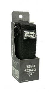 Ремень для йоги Original FitTools 304 см (черный)