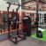 Тренажер турник - брусья DHZ Fitness с противовесом. 