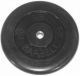 Диск обрезиненный Barbell 15 кг металлическая втулка