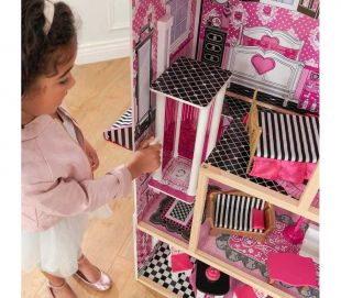Кукольный домик с мебелью для Барби Kidkraft Белла (65944)
